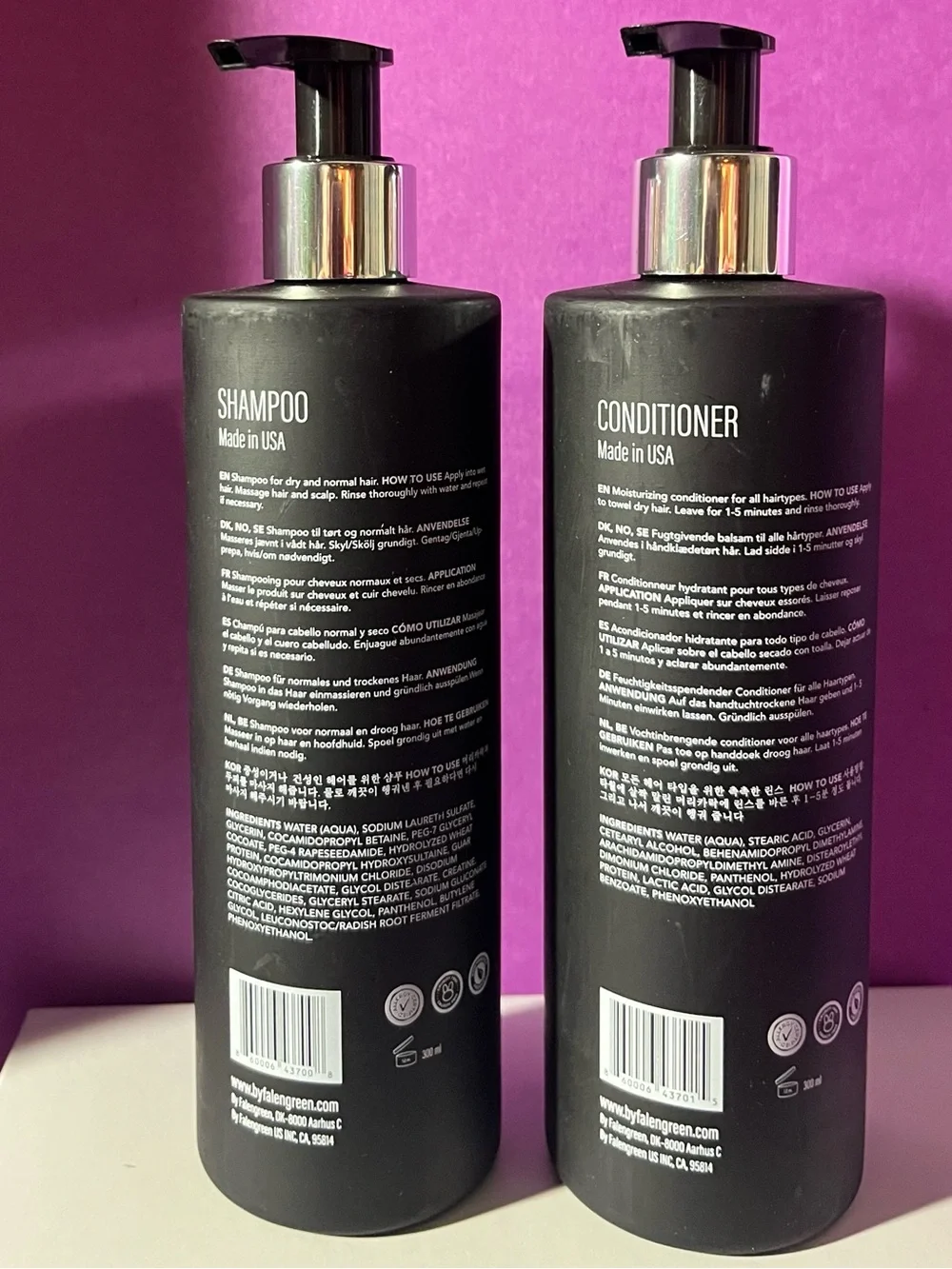 FALENGREEN - Shampoo & Conditioner.. (NWOT) *UNISEX*